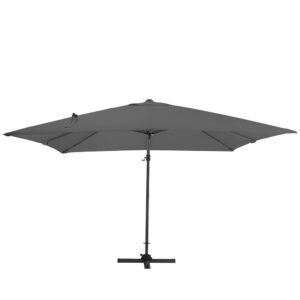 300cm Wide Garden Parasol Outdoor Hanging UV Resistant and Waterproof Umbrella for Patio